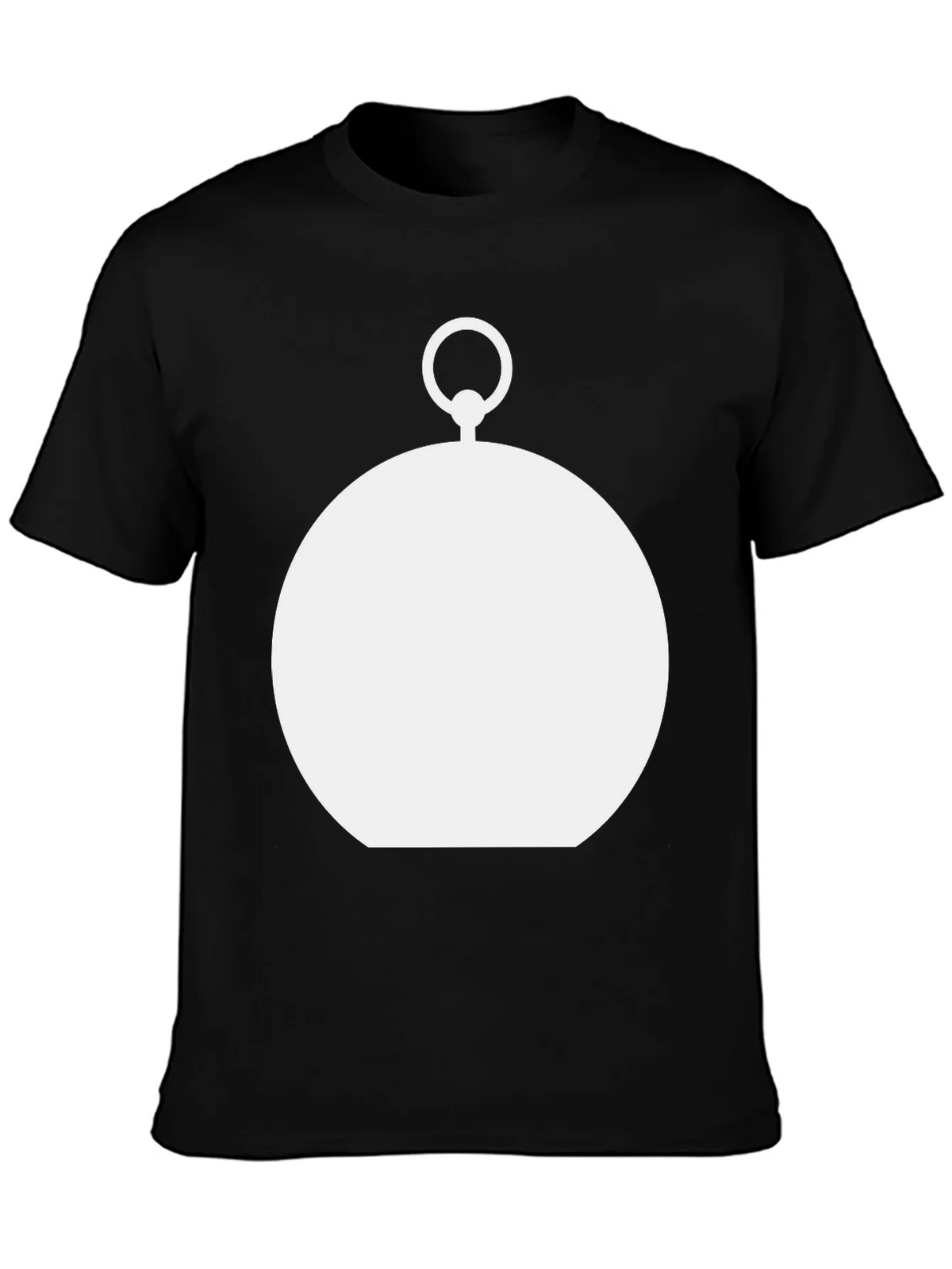 Modern Pocket Watch Graphic Tee - Black product image 3