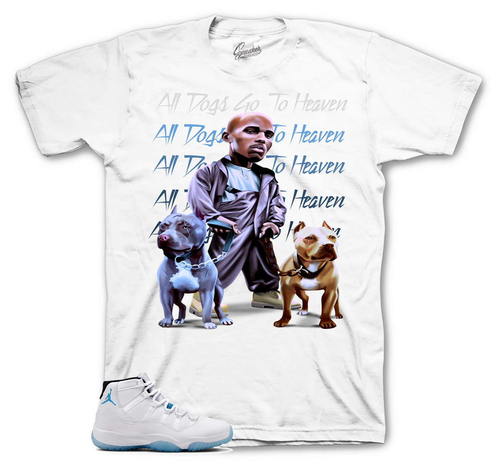 Retro 11 Legend Blue All Dogs Shirt