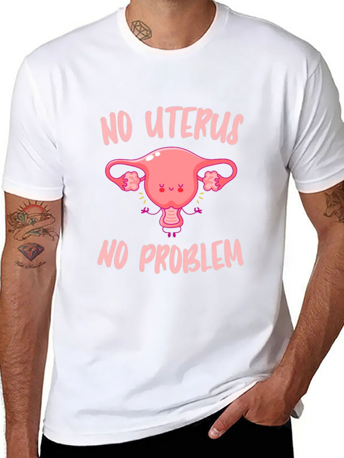 No Uterus No Problem Graphic Tee product image 7