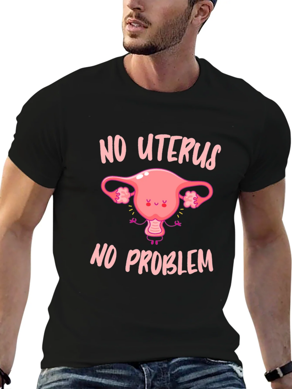 No Uterus No Problem Graphic Tee product image 6