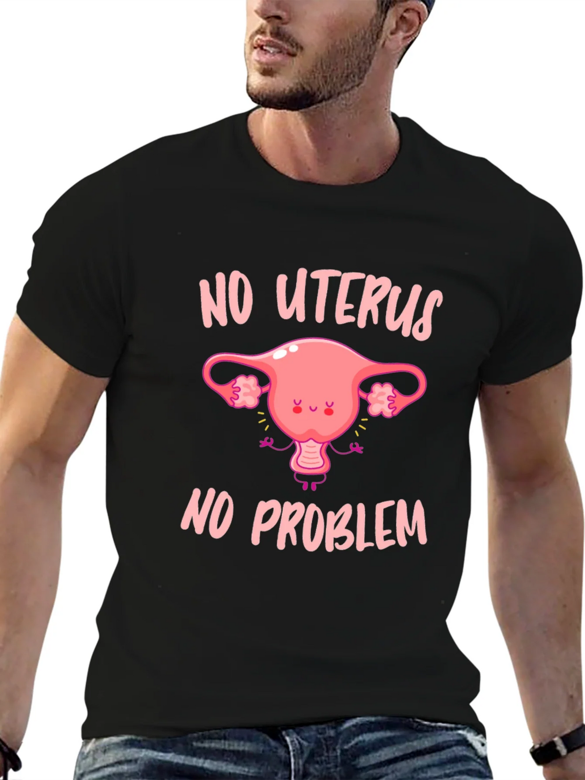 No Uterus No Problem Graphic Tee product image 6