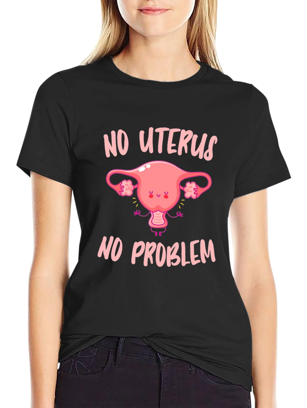 No Uterus No Problem Graphic Tee product image 2