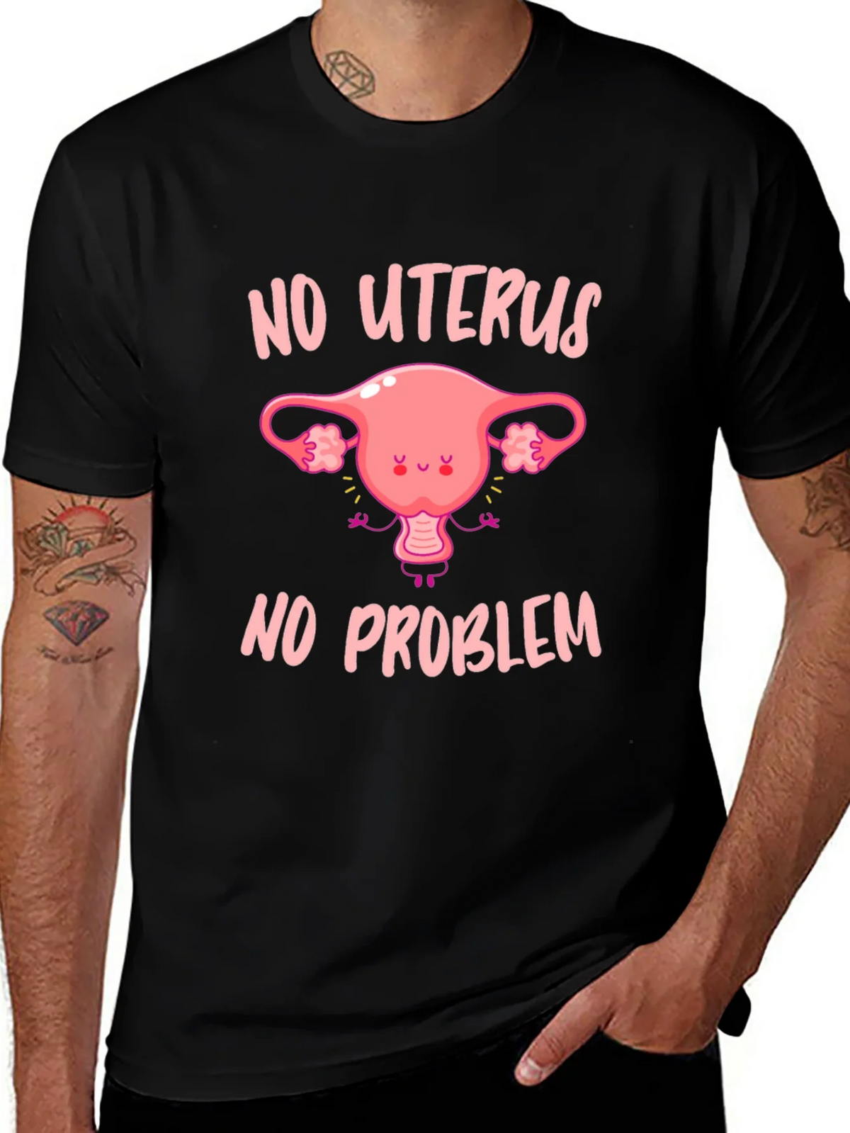 No Uterus No Problem Graphic Tee product image 1