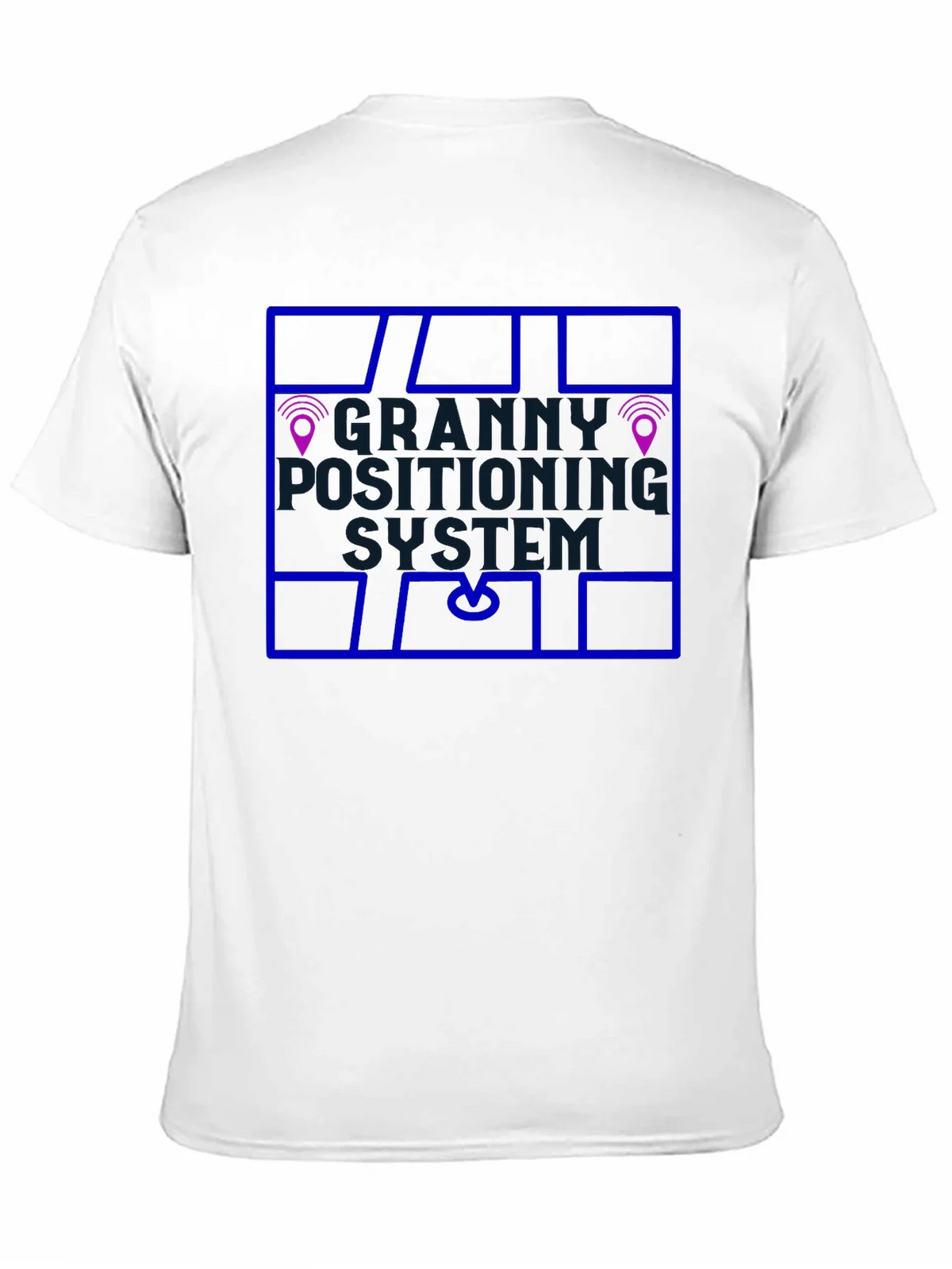 Granny Positioning System Black T-Shirt product image 10