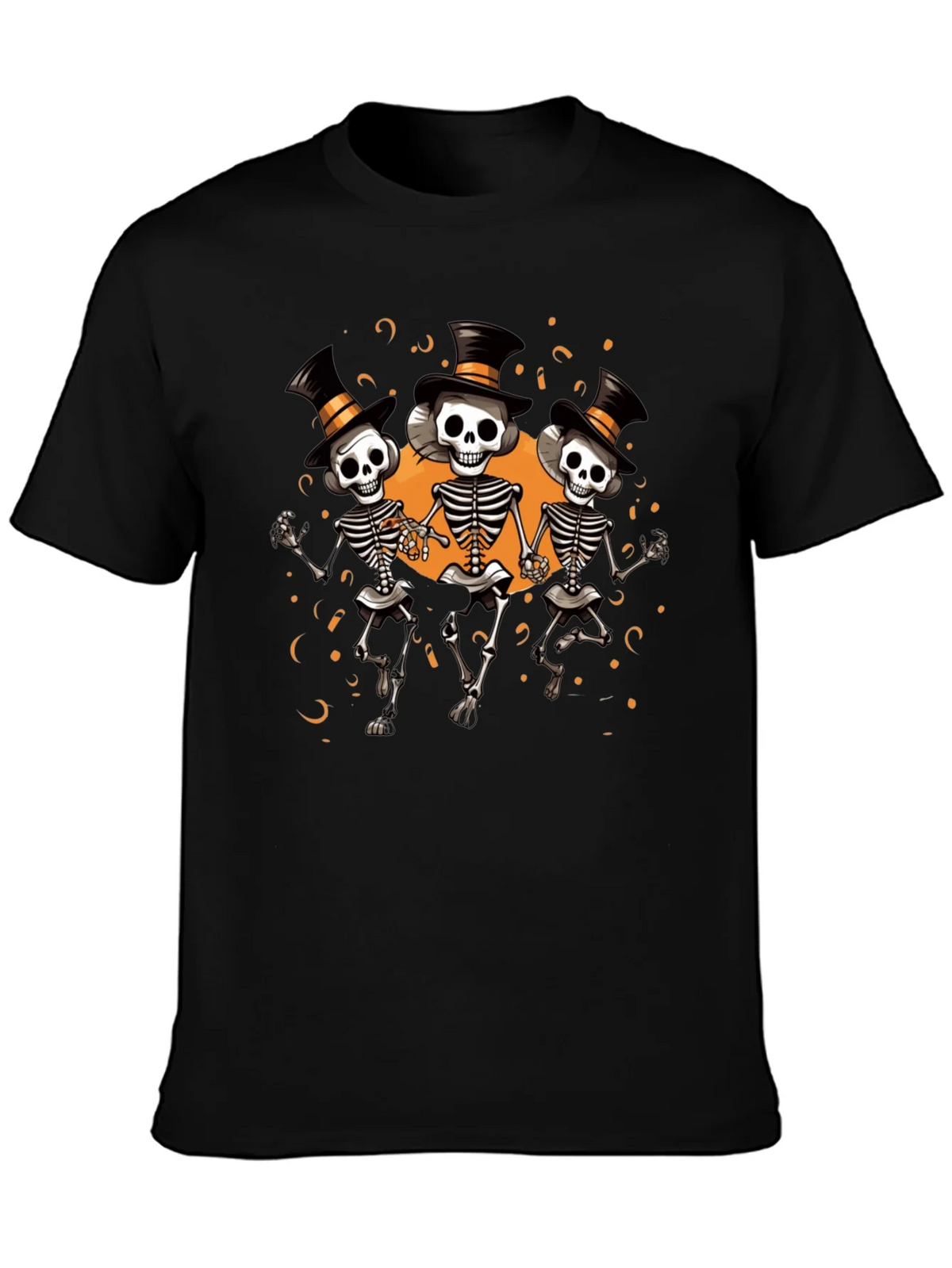 Halloween Skeleton T-Shirt - Party Time!