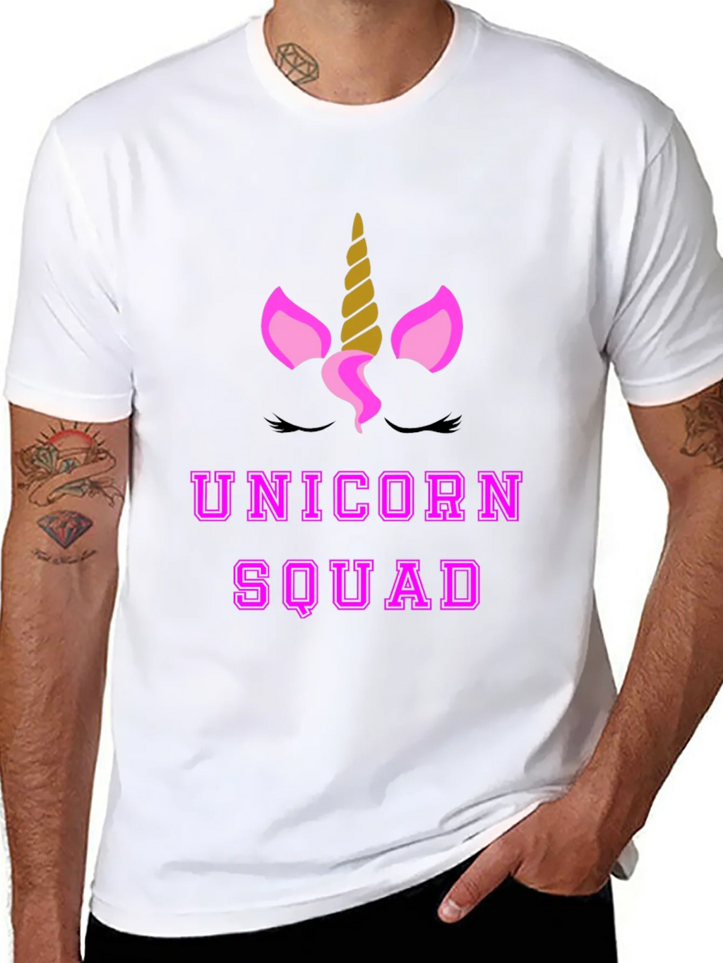 Unicorn Squad Graphic Tee - Black product image 7