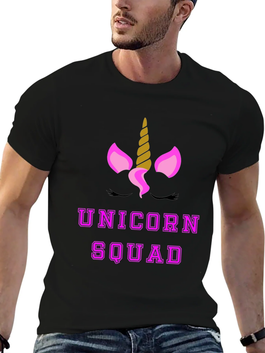 Unicorn Squad Graphic Tee - Black product image 6