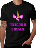 Unicorn Squad Graphic Tee - Black product image 1