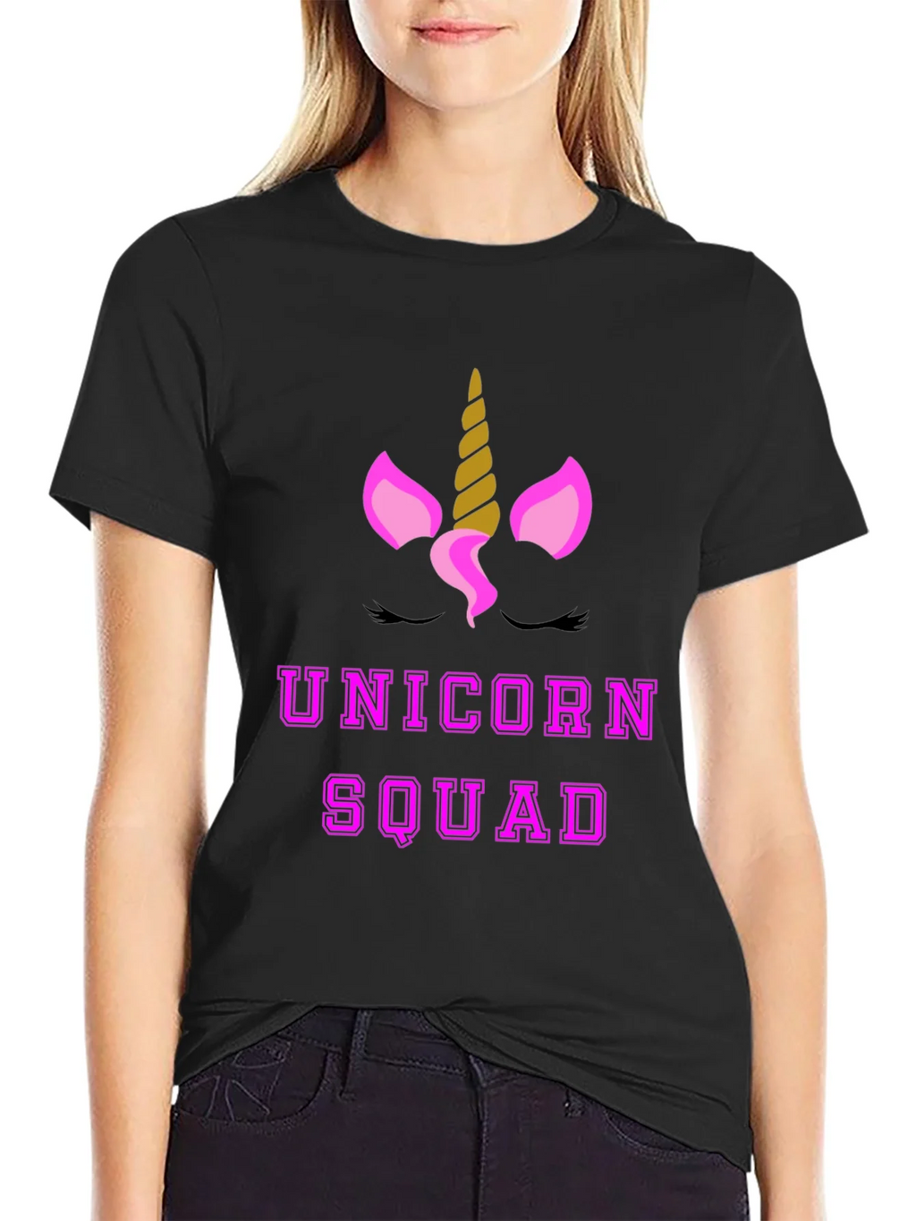 Unicorn Squad Graphic Tee - Black product image 2