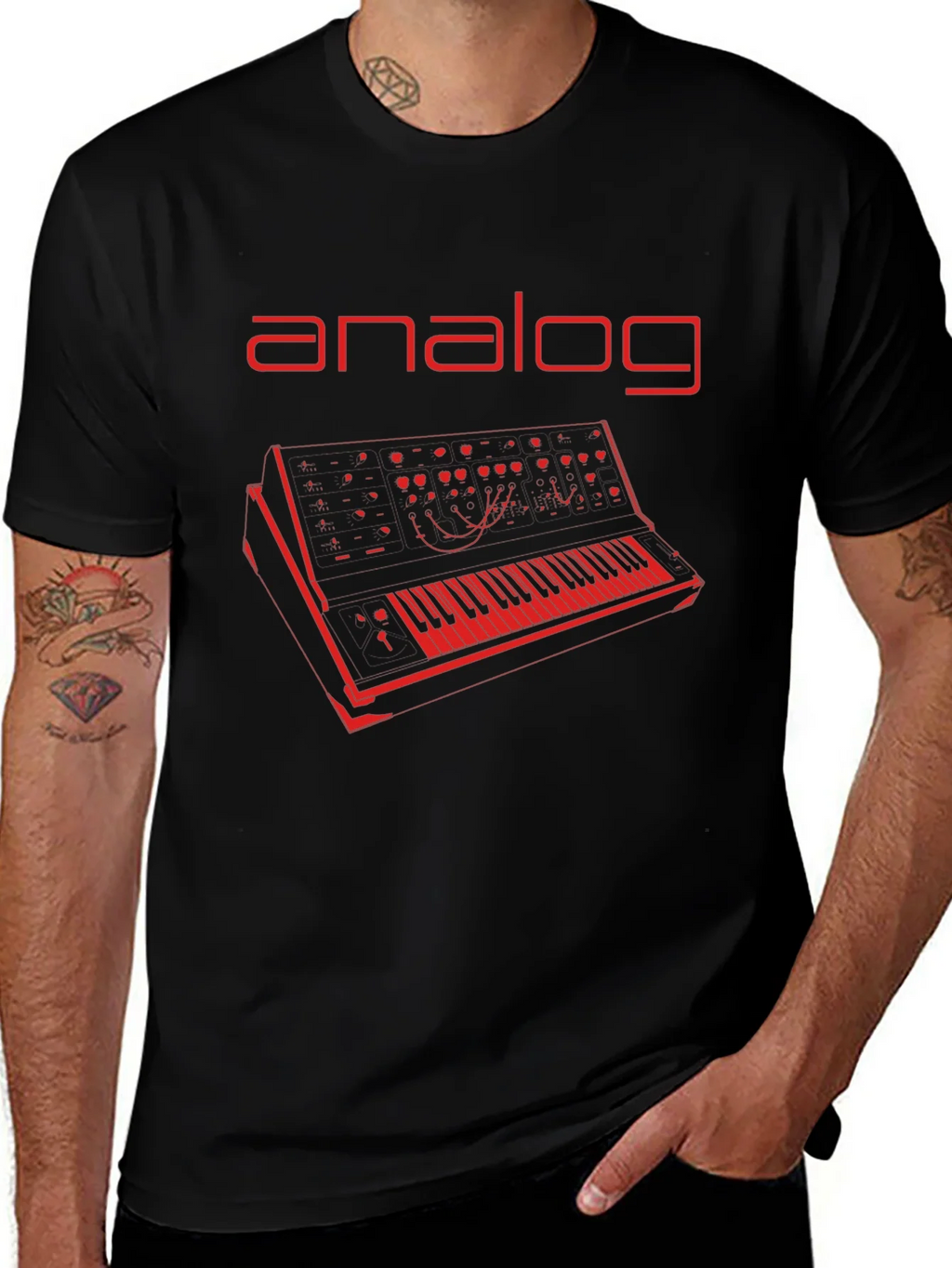 Analog Synth T-Shirt - Music Producer Tee product image 1