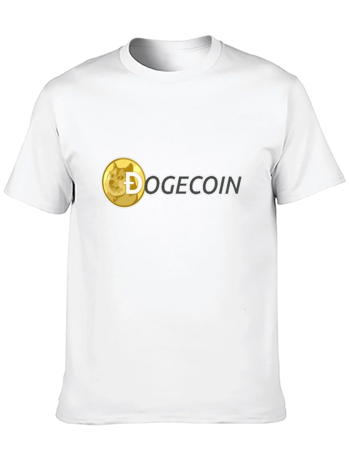 Dogecoin Crypto T-Shirt - Black Crew Neck Tee product image 9