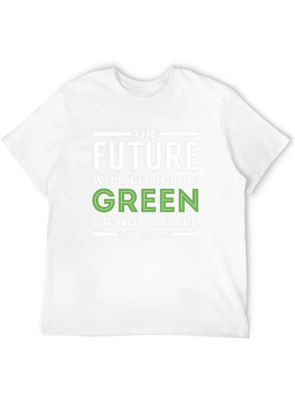 The Future Will Be Green Graphic T-Shirt product image 11
