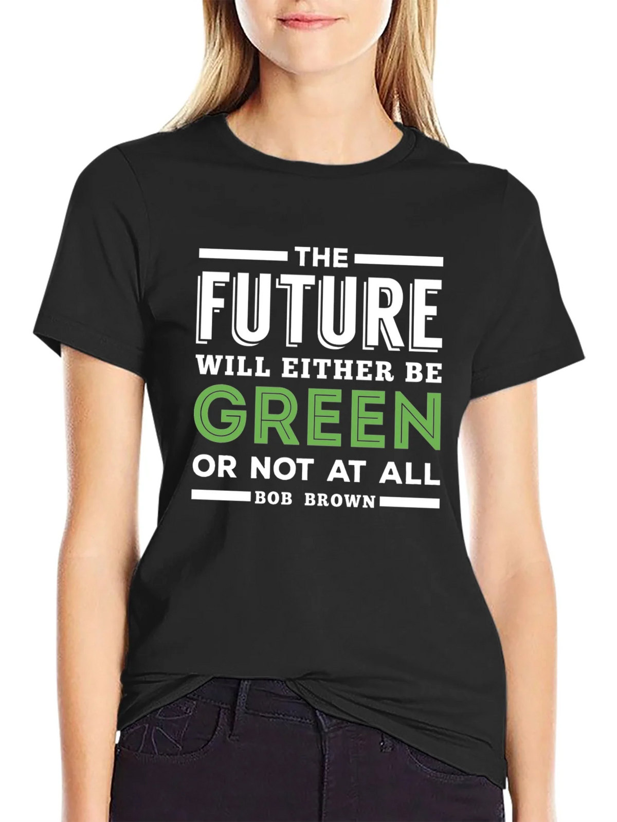 The Future Will Be Green Graphic T-Shirt product image 2