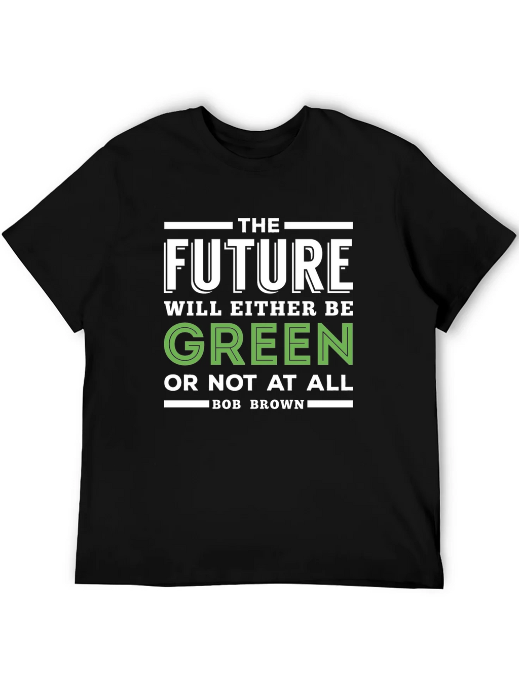 The Future Will Be Green Graphic T-Shirt product image 5