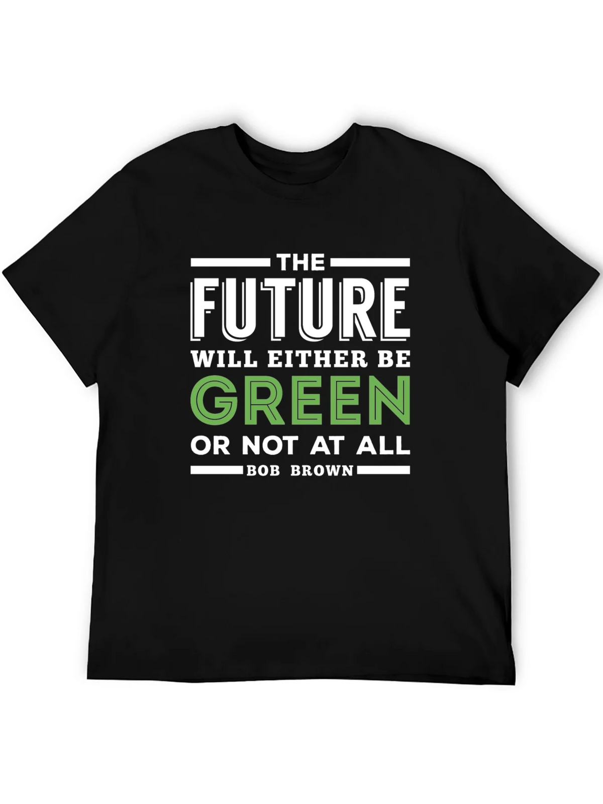 The Future Will Be Green Graphic T-Shirt product image 5