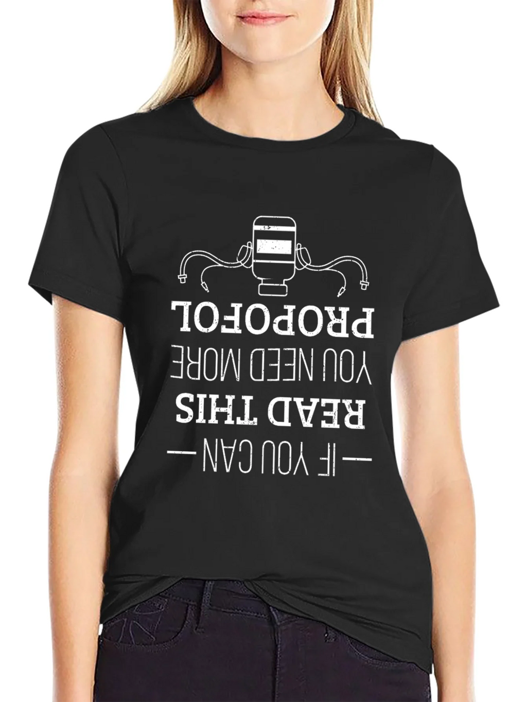 Propofol Humor T-Shirt - Read This product image 2
