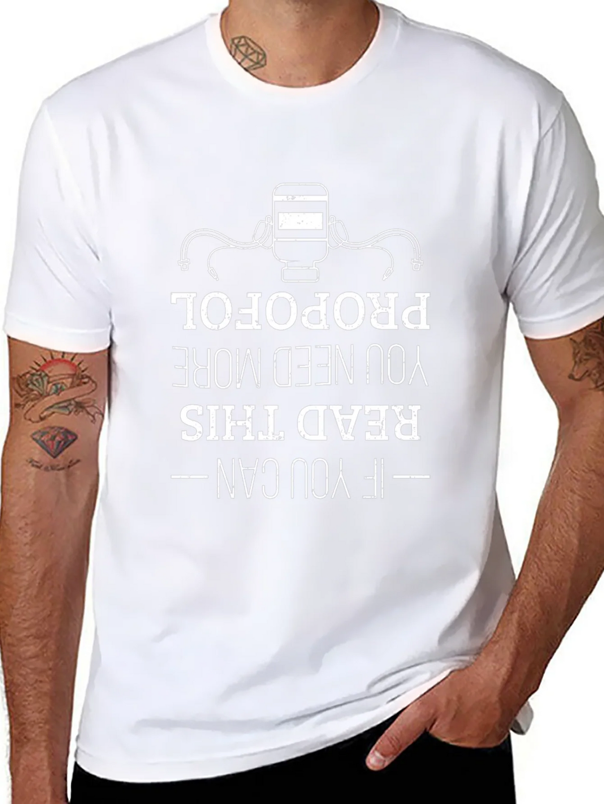 Propofol Humor T-Shirt - Read This product image 7