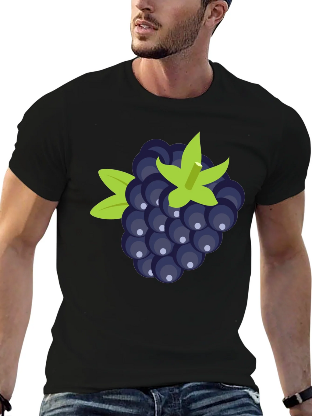 Blackberry Graphic Tee - Soft Cotton Blend product image 6