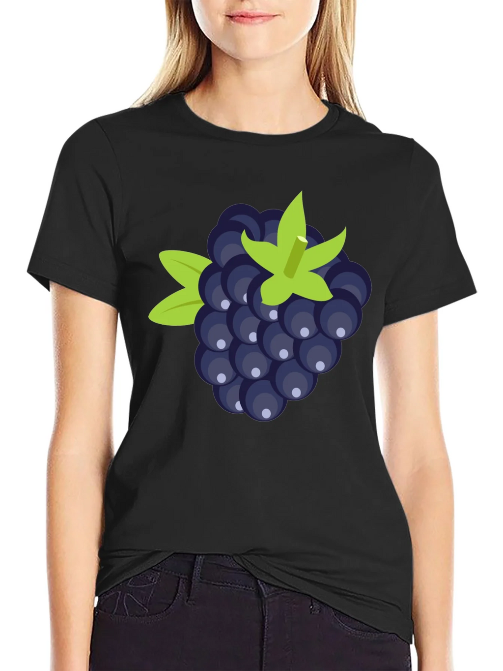 Blackberry Graphic Tee - Soft Cotton Blend product image 2