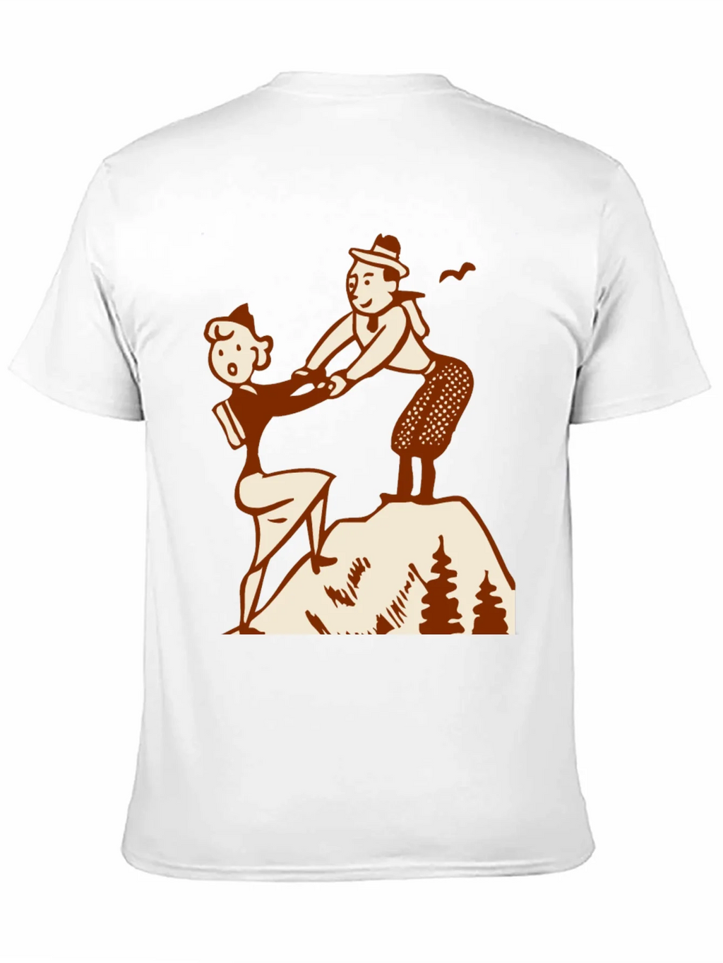 Vintage Hiking Couple Graphic Tee product image 9