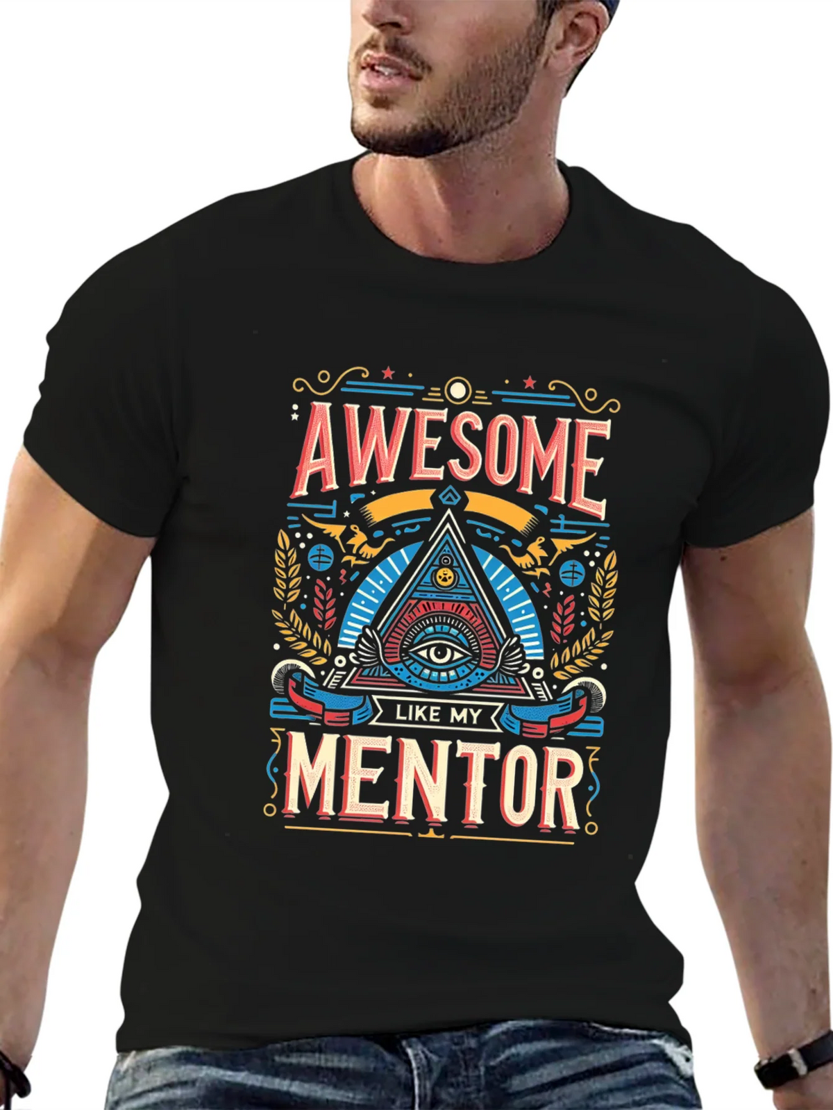 Awesome Like My Mentor Graphic T-Shirt product image 1