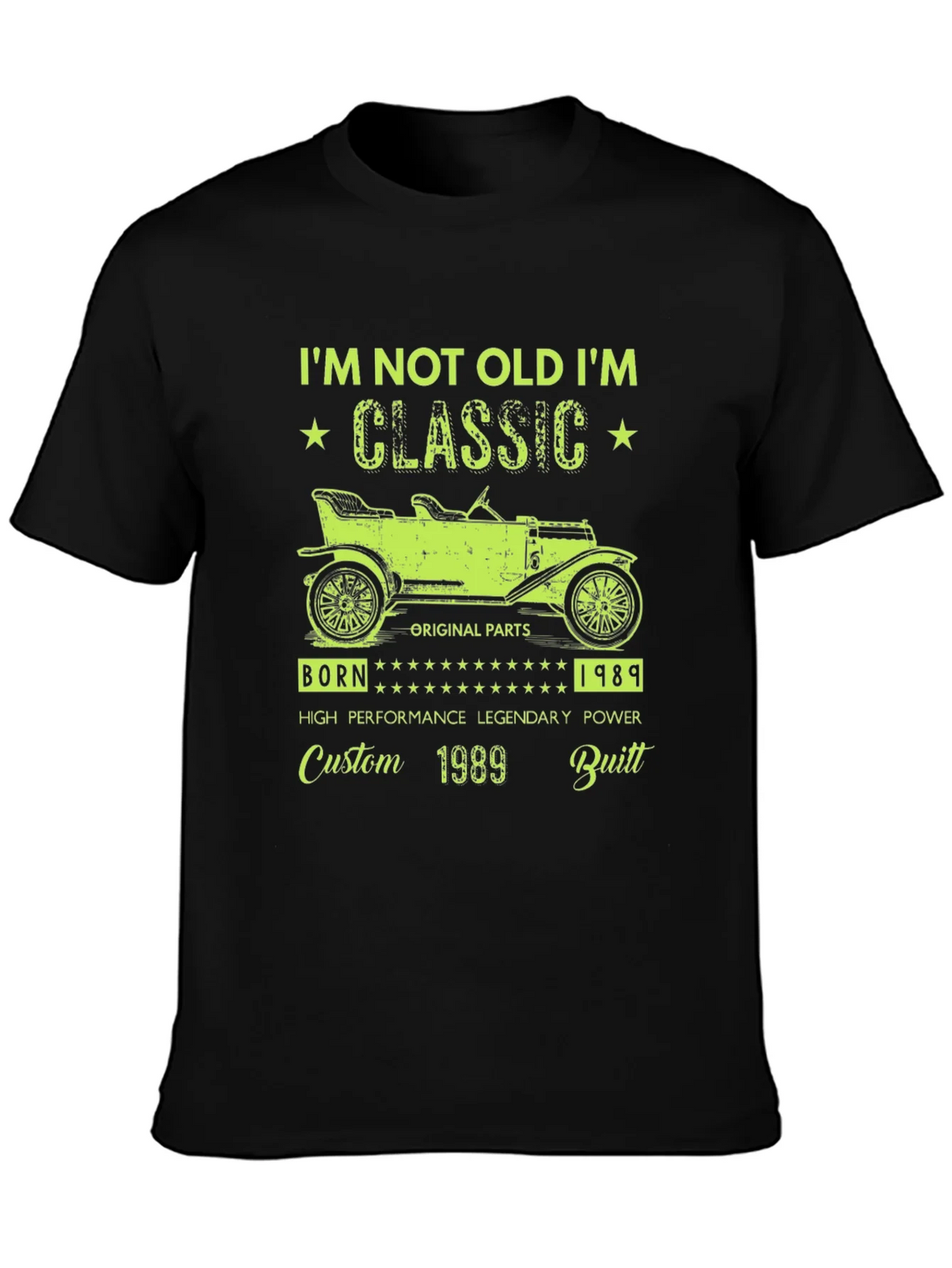 Classic Car T-Shirt - Born 1989 product image 3