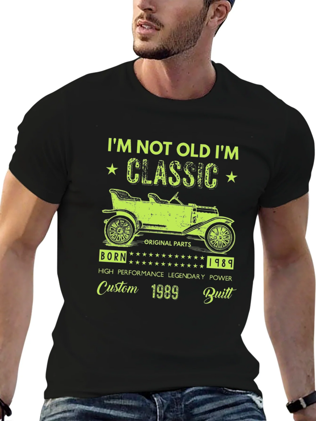 Classic Car T-Shirt - Born 1989 product image 4