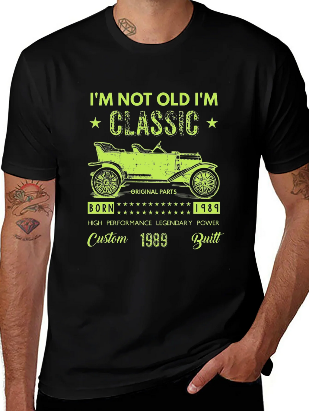 Classic Car T-Shirt - Born 1989 product image 1
