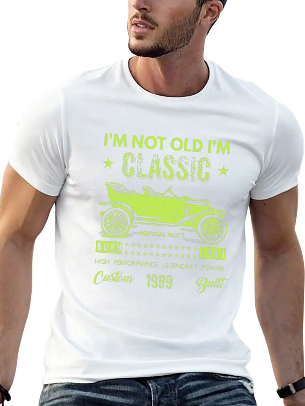 Classic Car T-Shirt - Born 1989 product image 6