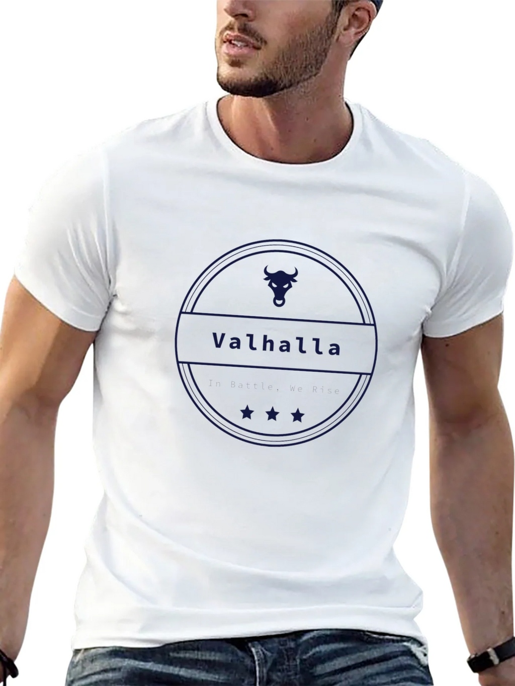 Valhalla Viking Graphic Tee - Black product image 12