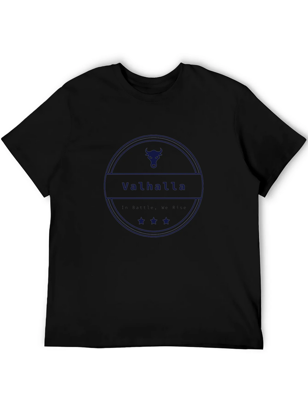 Valhalla Viking Graphic Tee - Black product image 5