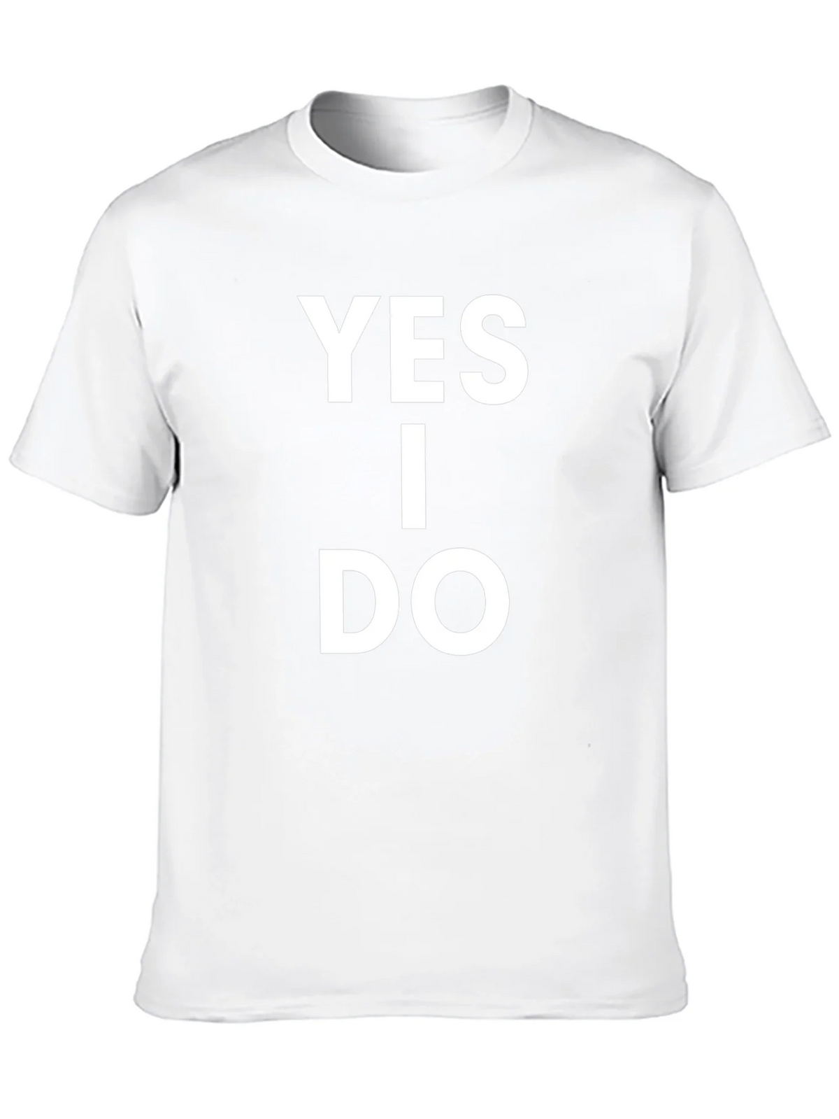 Yes I Do T-Shirt - Classic Black Cotton Tee product image 9