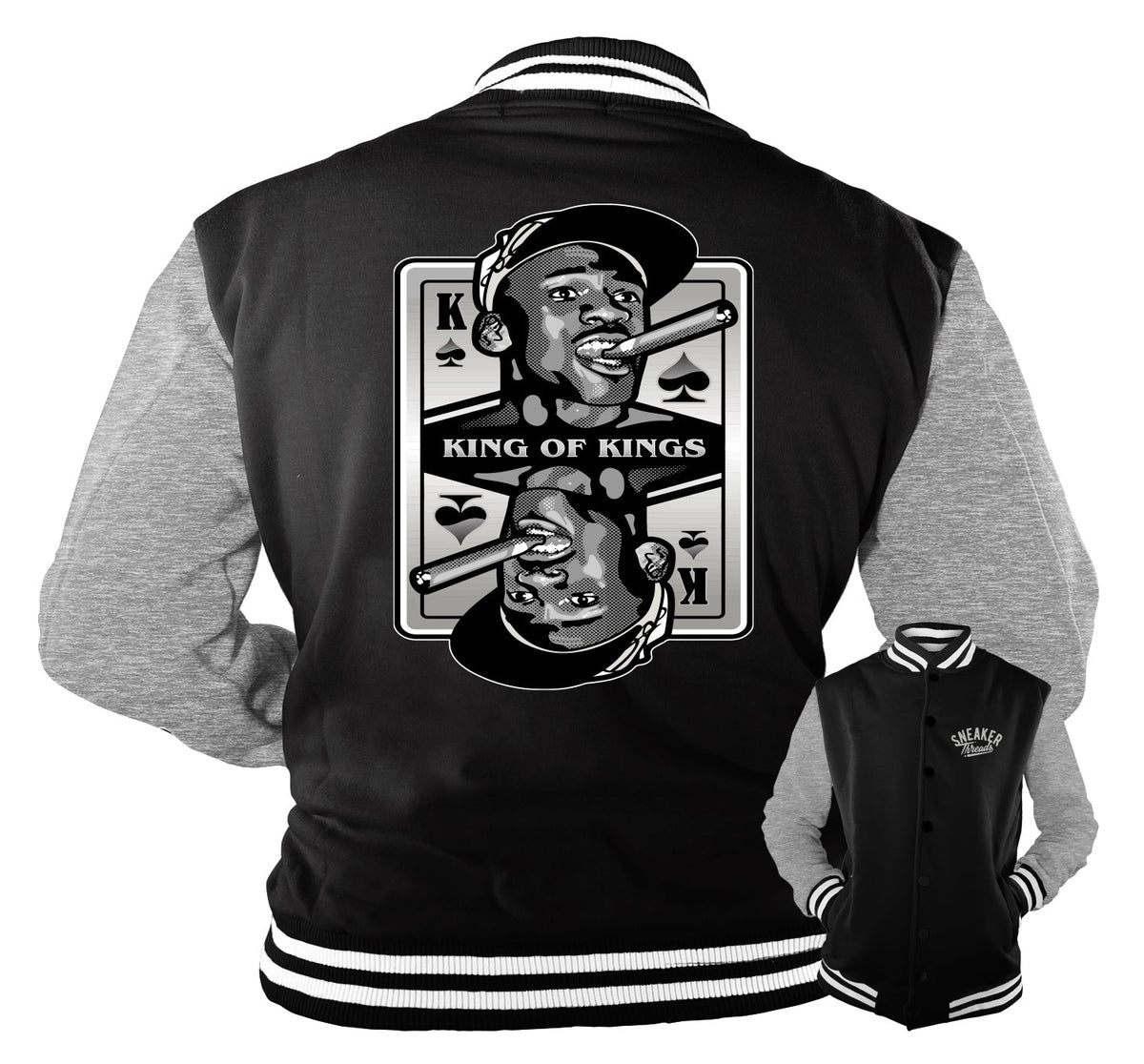 Retro 5 Anthracite King Of Kings Jacket